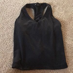 A black Nike tank top